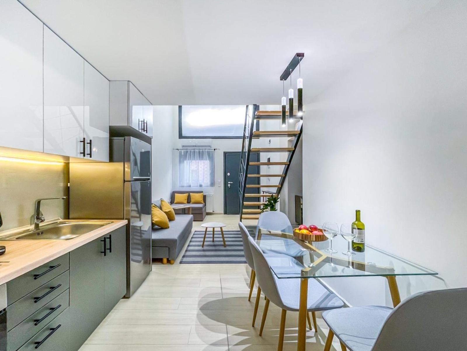 The Ns Luxury Apartment Szaloniki Kültér fotó